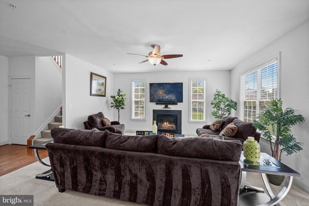 Fireplace, Interior, Living room, Wood Texture Flooring