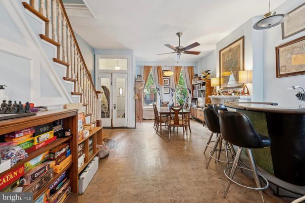 Dining room, Interior, Pendant Lights