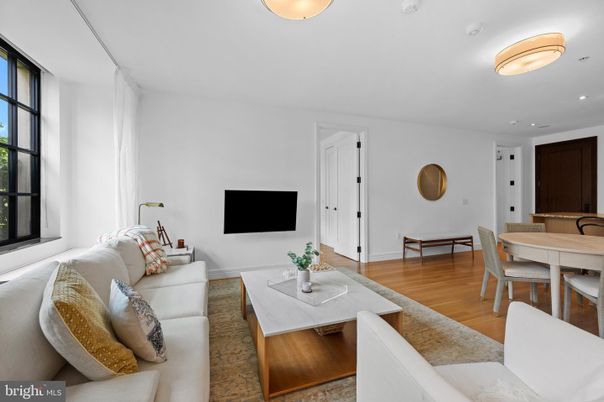 Dining room, Interior, Living room, Recessed Lighting, Wood Texture Flooring