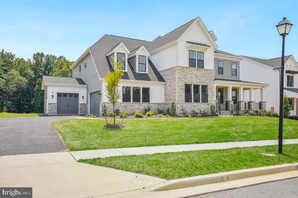 Attached, Exterior, Facade, Brick Facade, Farmhouse