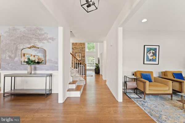Interior, Recessed Lighting, Stone Walls, Wood Texture Flooring