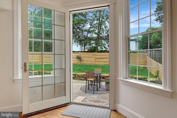 Interior, Sun Room, Wood Texture Flooring