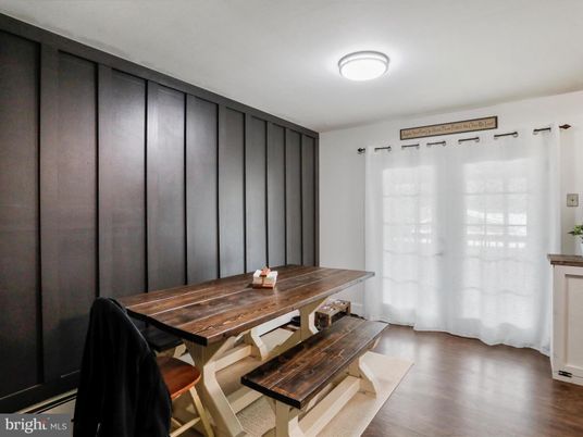 Dining room, Interior, Wood Texture Flooring