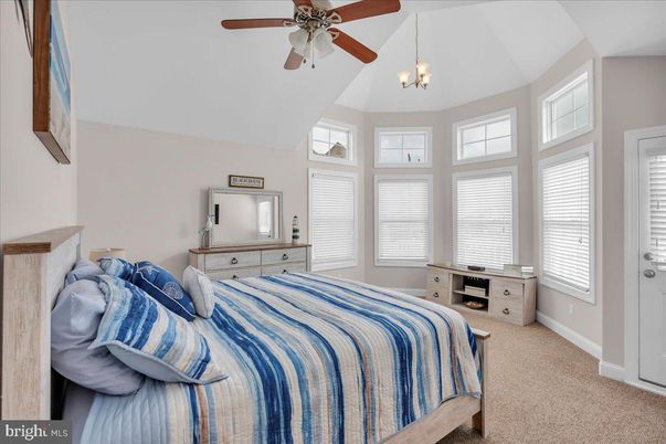 Bedroom, Chandelier, Interior