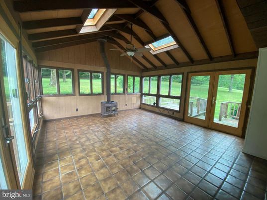 Interior, Sun Room, Wooden Beams, Wooden Ceilings