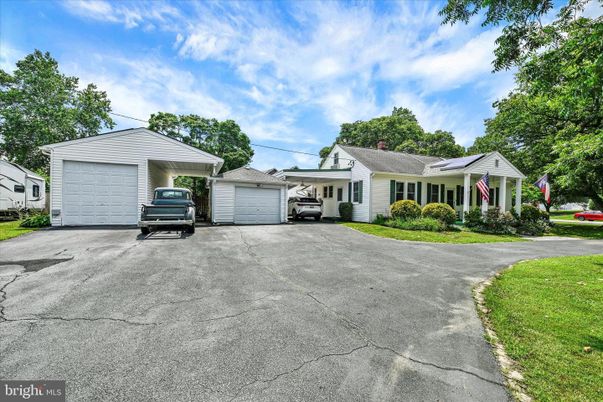 Detached Garage, Exterior, Solar Panels