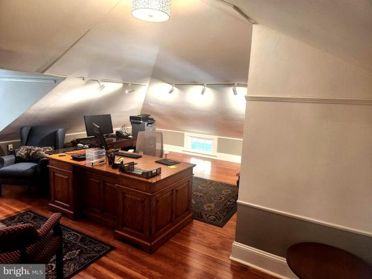 Home Office, Interior, Wood Texture Flooring