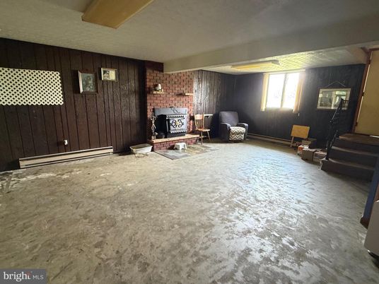Interior, Stone Walls, Wooden Walls
