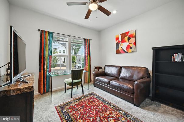 Home Office, Interior, Recessed Lighting
