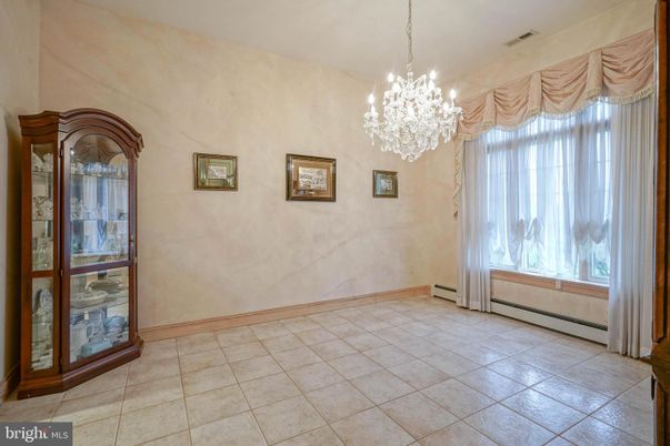 Chandelier, Empty room, Interior
