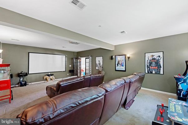 Interior, Projection Screen, Theatre Room