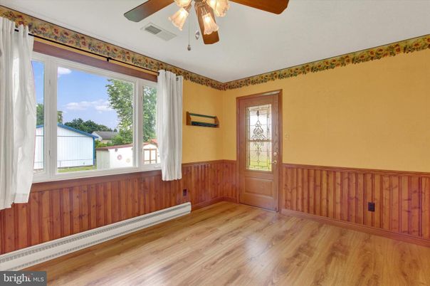 Empty room, Interior, Wood Texture Flooring