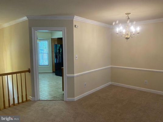 Chandelier, Empty room, Interior