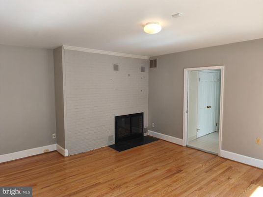 Empty room, Fireplace, Interior, Wood Texture Flooring