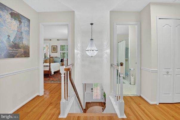 Bedroom, Chandelier, Interior, Wood Texture Flooring