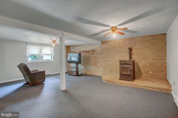 Empty room, Fireplace, Interior, Stone Walls