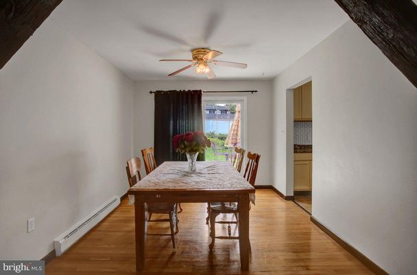 Dining room, Interior, Wood Texture Flooring