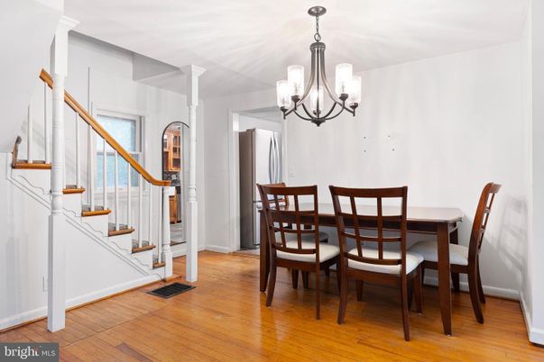 Chandelier, Dining room, Interior, Pendant Lights, Wood Texture Flooring