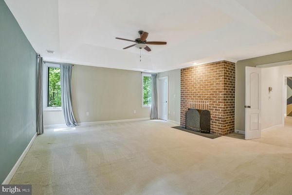 Empty room, Fireplace, Interior, Stone Walls