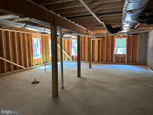 Interior, Stone Walls, Wooden Beams