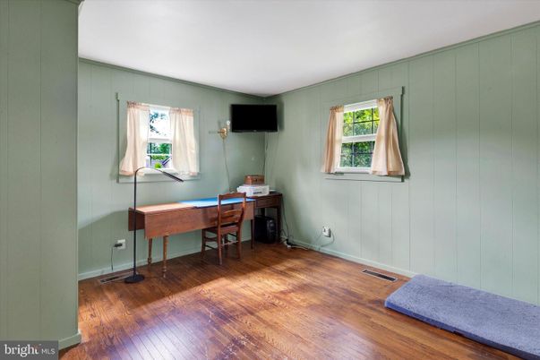 Home Office, Interior, Wood Texture Flooring