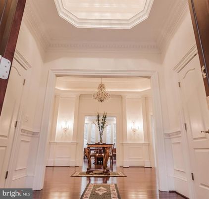 Chandelier, Interior, Wood Texture Flooring