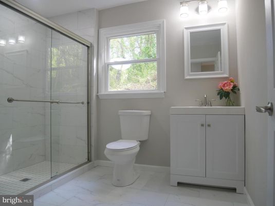 Bathroom, Glass Shower, Interior, Marble, Marble Walls