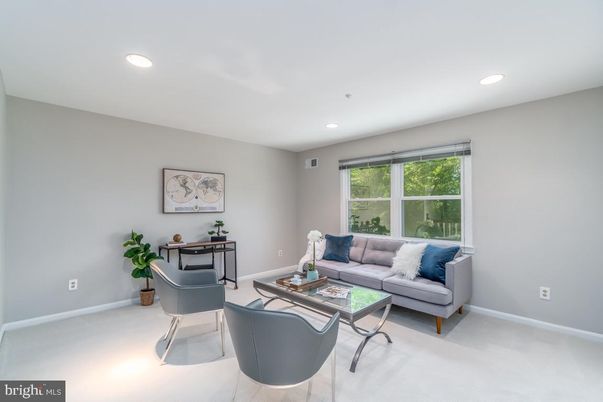 Home Office, Interior, Living room, Recessed Lighting