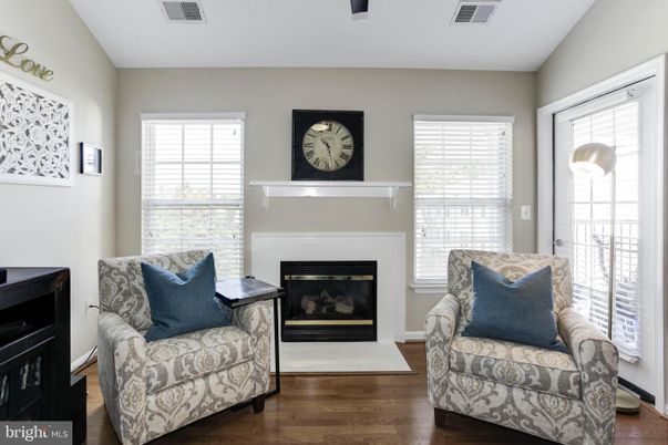 Fireplace, Interior, Wood Texture Flooring