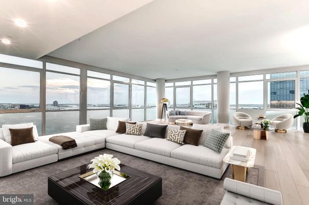 Interior, Living room, Recessed Lighting, Water, Wood Texture Flooring