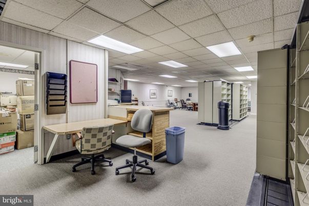 Home Office, Interior, Recessed Lighting