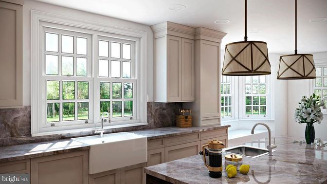 Interior, Kitchen, Pendant Lights, Recessed Lighting