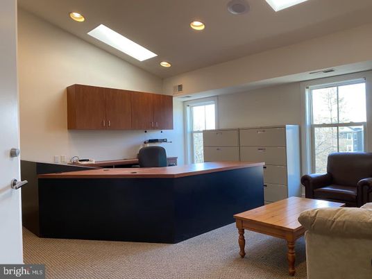 Home Office, Interior, Recessed Lighting
