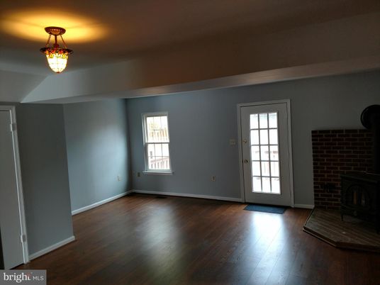 Empty room, Fireplace, Interior, Wood Texture Flooring