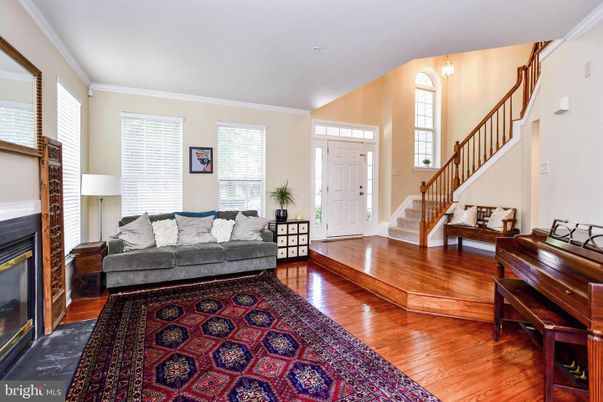 Fireplace, Interior, Living room, Piano, Wood Texture Flooring