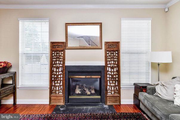 Fireplace, Interior, Wood Texture Flooring