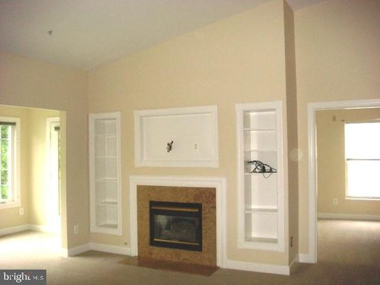 Empty room, Fireplace, Interior