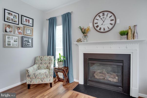Fireplace, Interior, Wood Texture Flooring