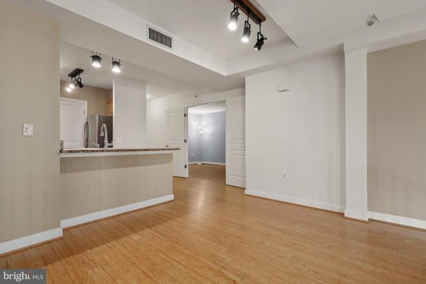 Empty room, Interior, Kitchen, Wood Texture Flooring