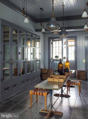 Dining room, Interior, Pendant Lights