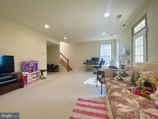 Home Office, Interior, Recessed Lighting