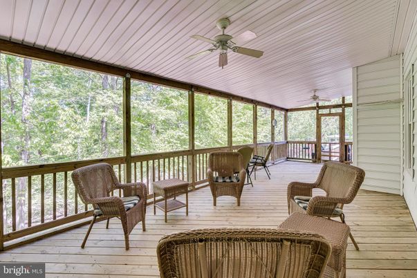 Interior, Sun Room, Wood Texture Flooring