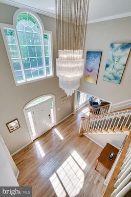 Chandelier, Interior, Wood Texture Flooring