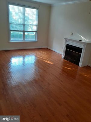 Empty room, Fireplace, Interior, Wood Texture Flooring