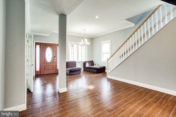 Chandelier, Interior, Recessed Lighting, Wood Texture Flooring