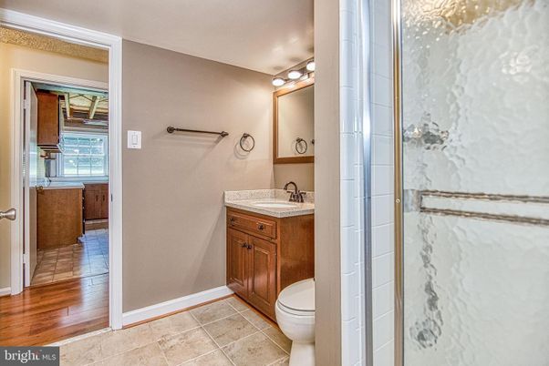 Bathroom, Interior, Wood Texture Flooring