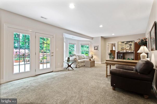 Home Office, Interior, Living room, Recessed Lighting