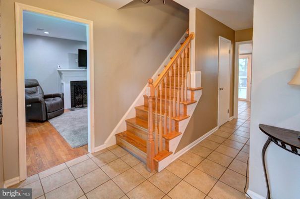 Fireplace, Interior, Recessed Lighting, Wood Texture Flooring