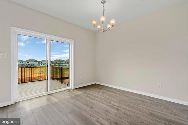 Chandelier, Empty room, Interior, Wood Texture Flooring