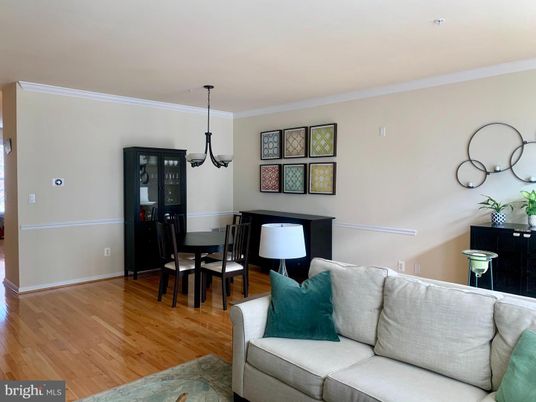 Dining room, Interior, Living room, Pendant Lights, Wood Texture Flooring